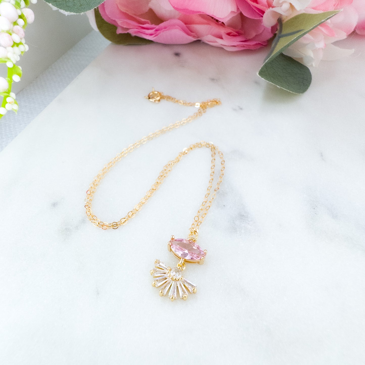 Rose Jewelry Set