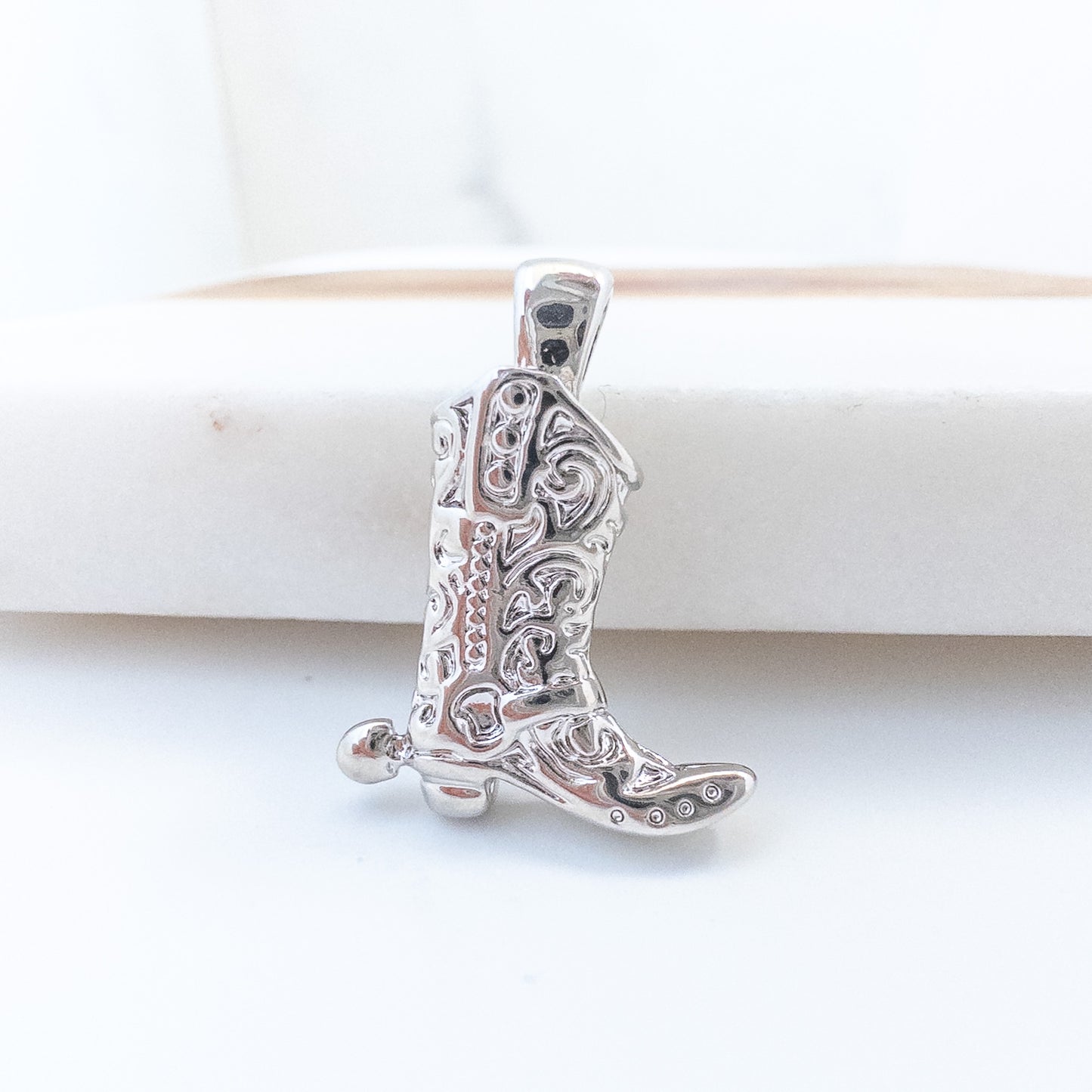 Cowboy Boot Pendant