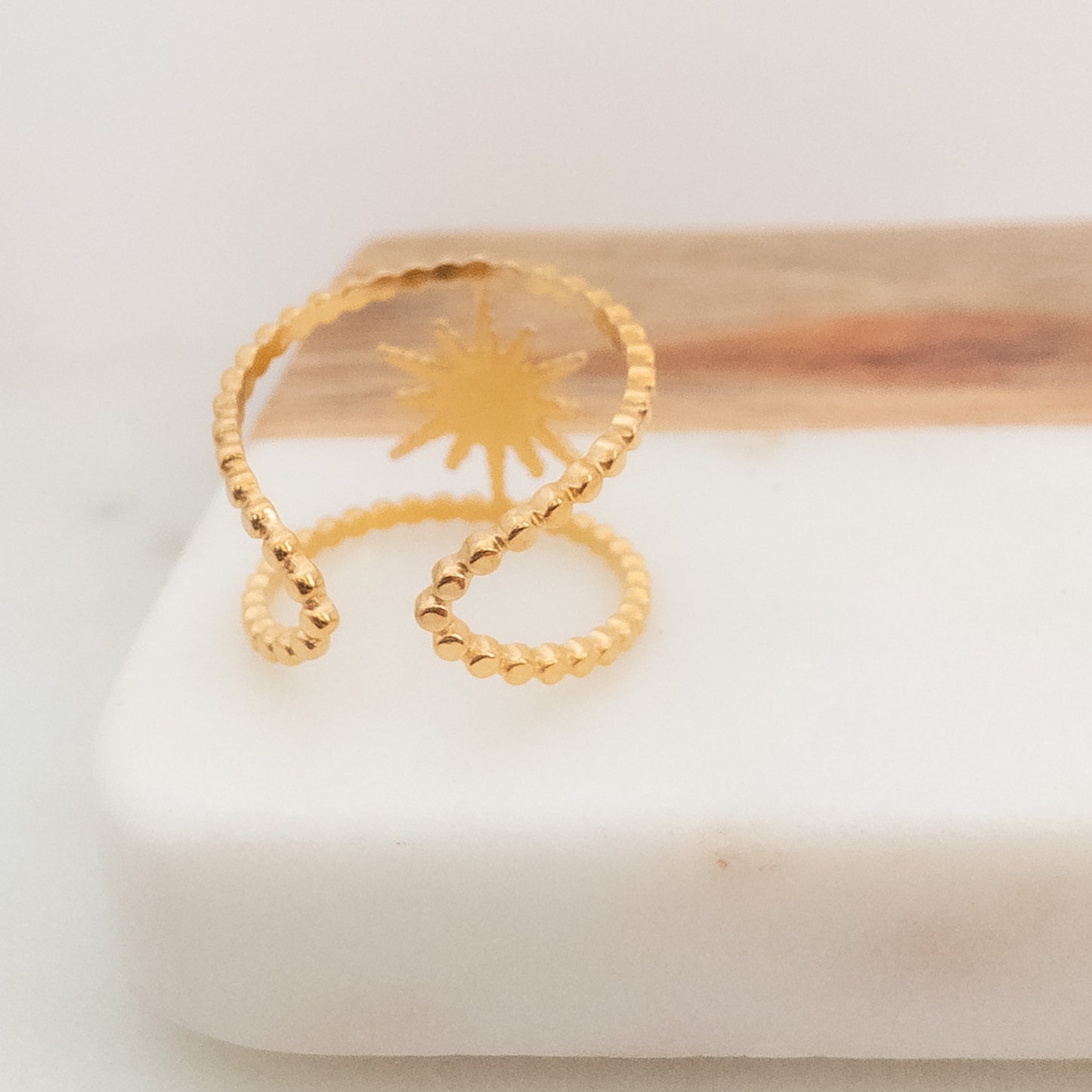 Blue Star Ring