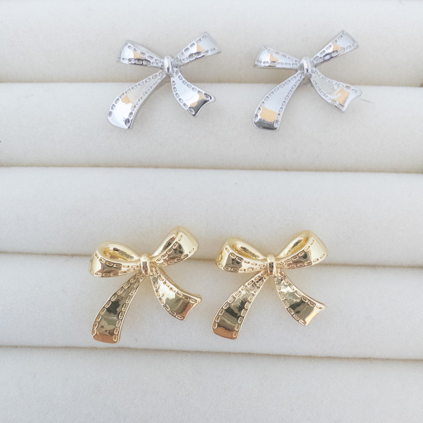 Bow Stud Earrings
