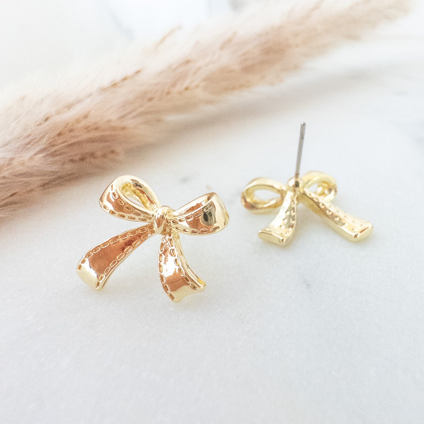Bow Stud Earrings
