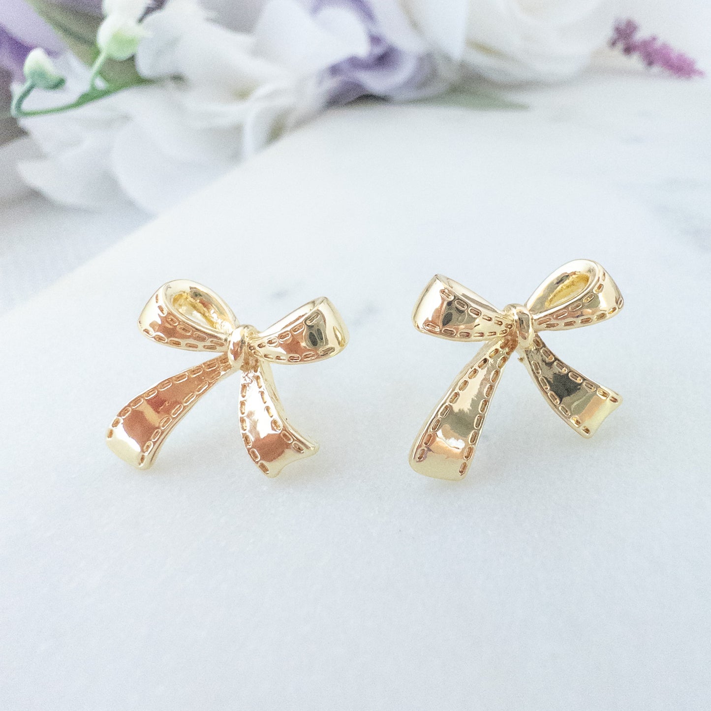 Bow Stud Earrings