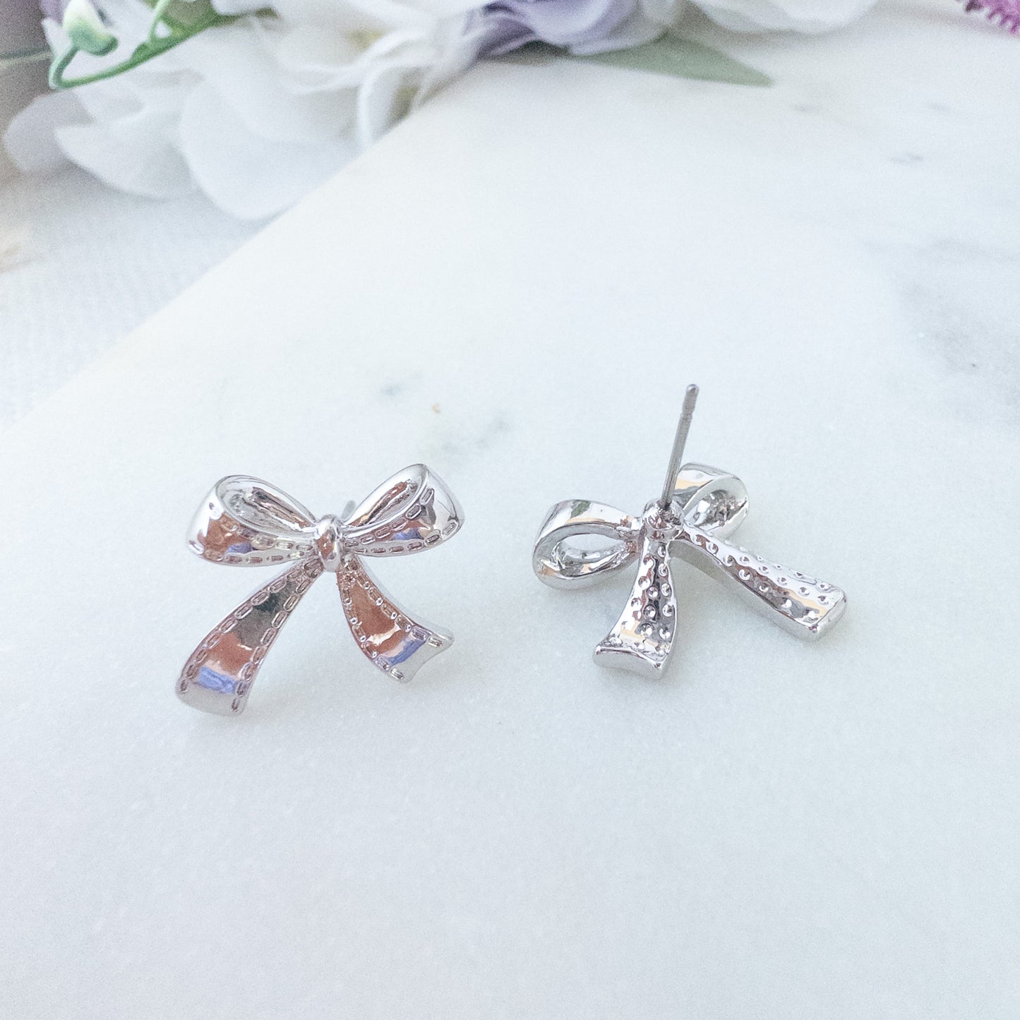 Bow Stud Earrings