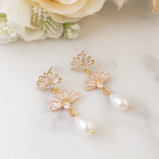 Catherine Pearl Earrings
