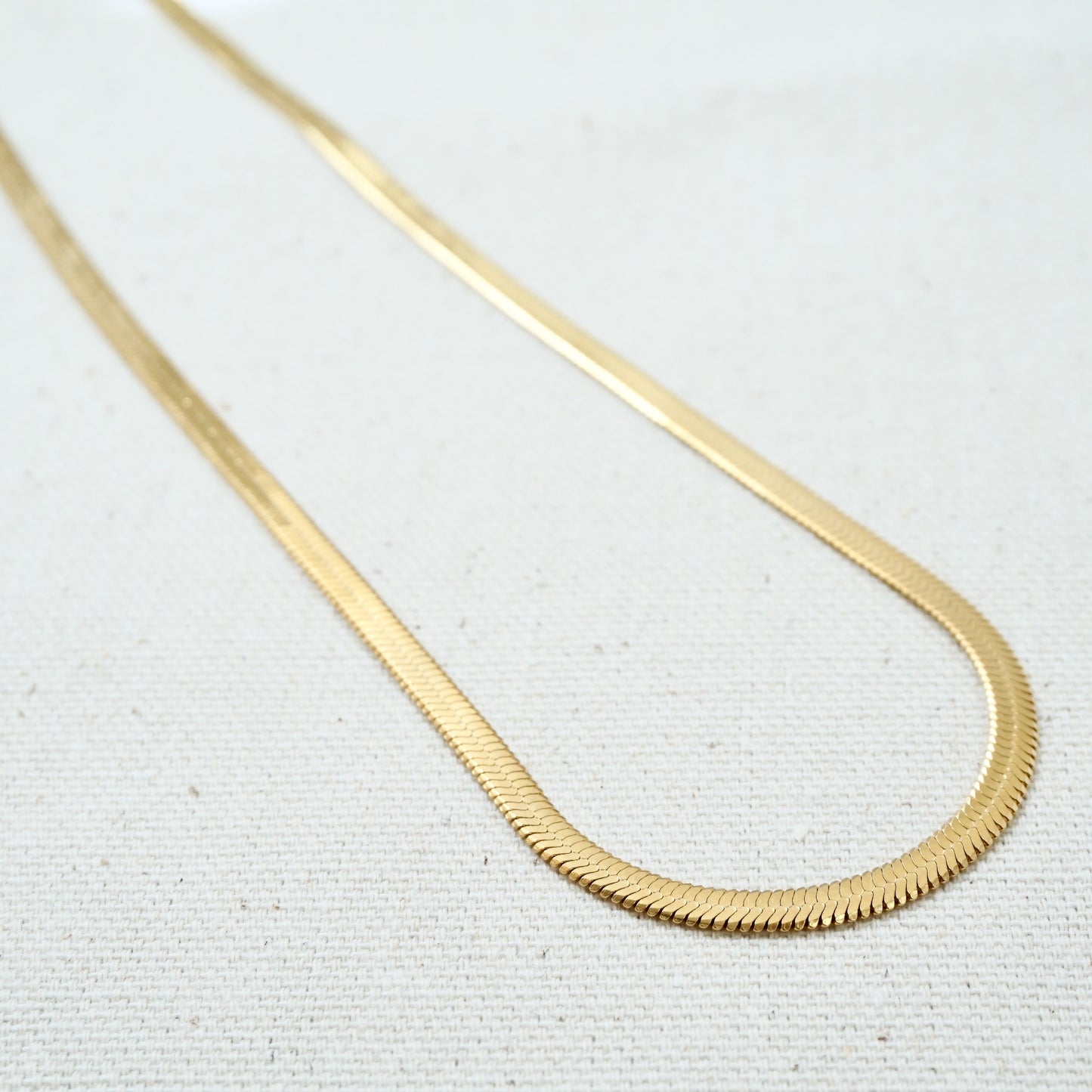 Herringbone Chain Necklace