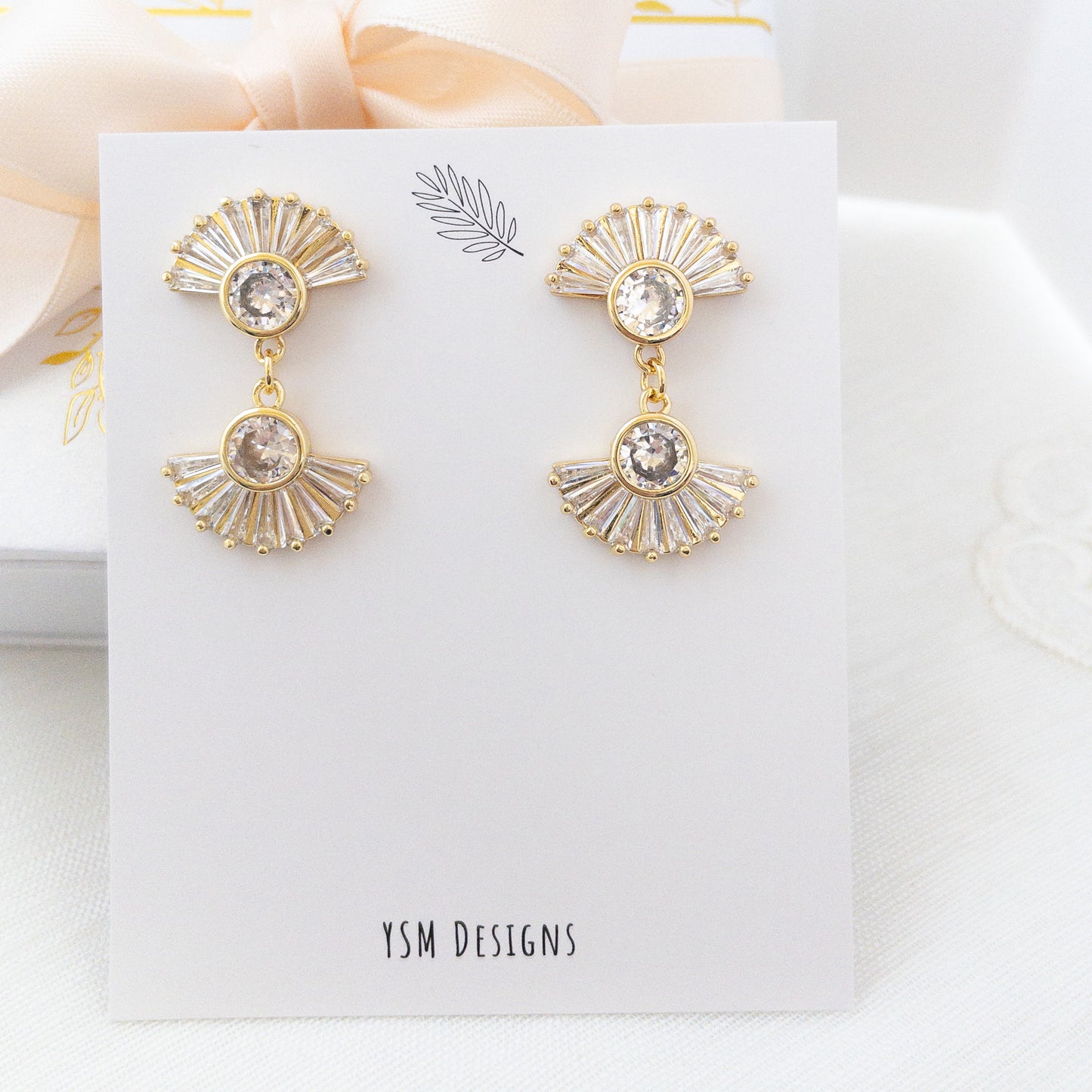 The Esme Fan Earrings