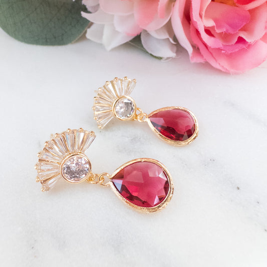Ruby Esme Earrings