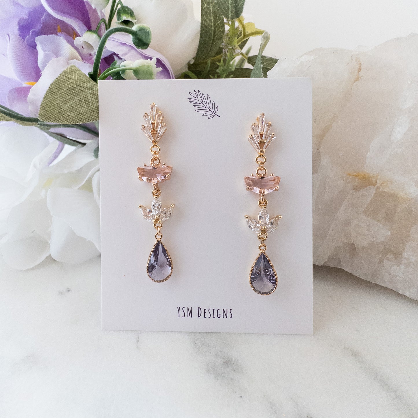 Iris Earrings