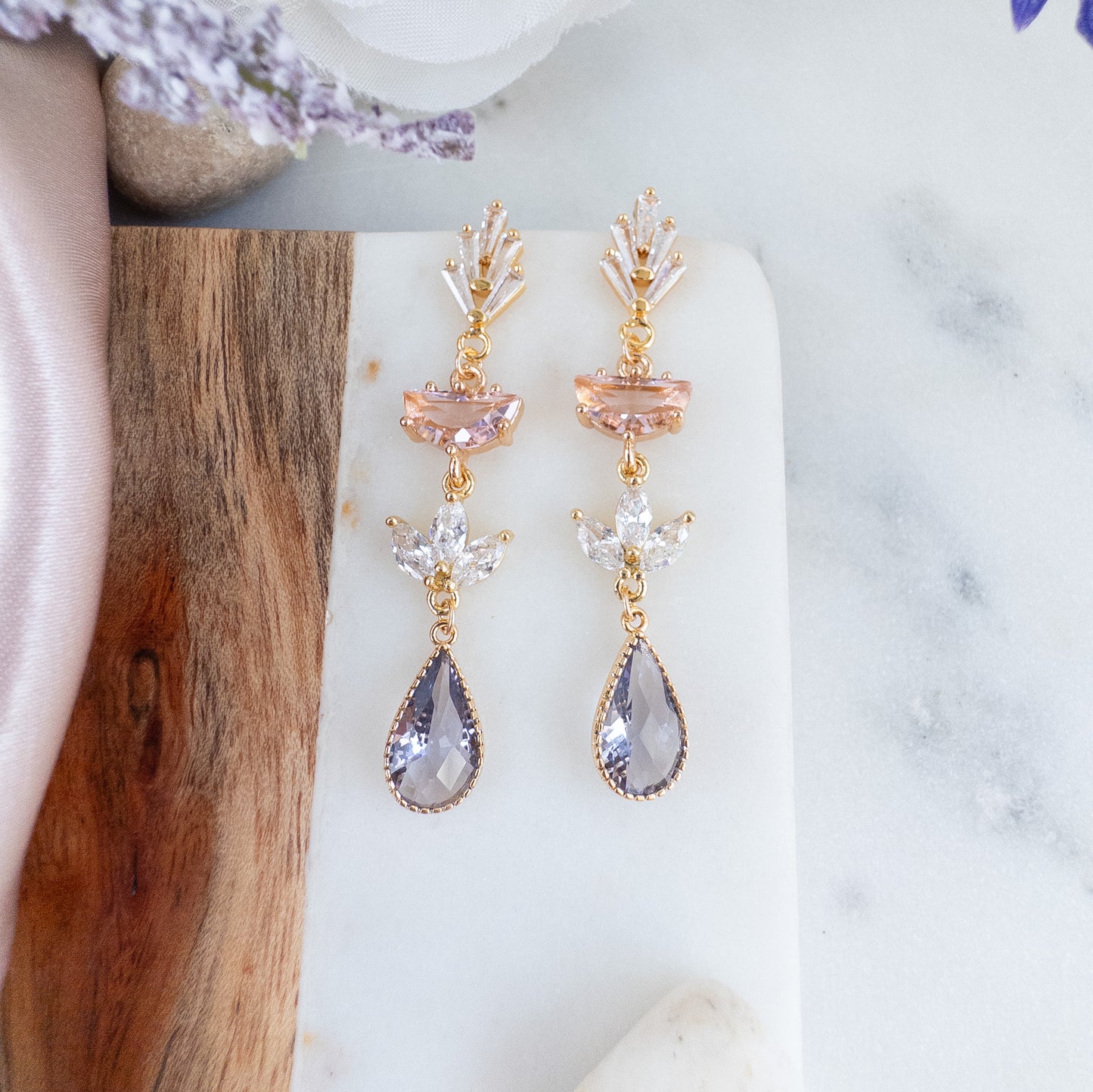 Iris Earrings