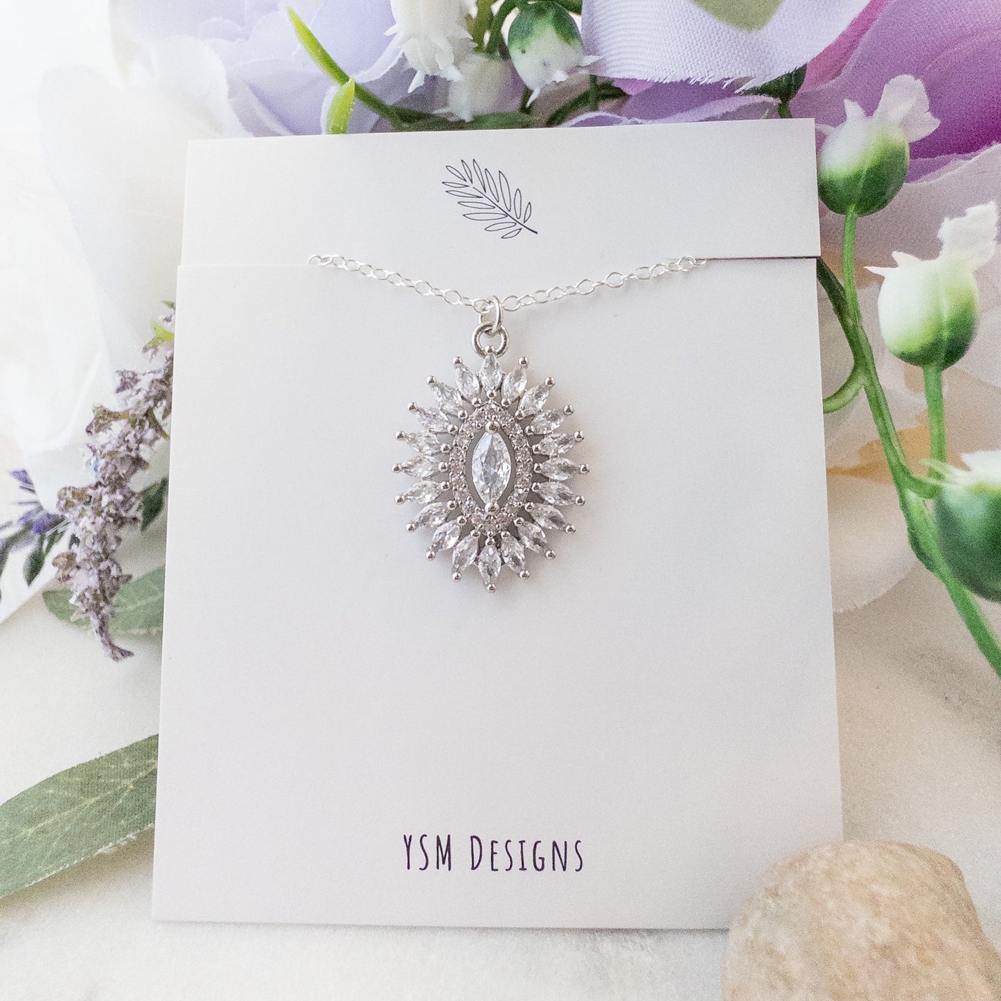 Octavia Necklace - Silver