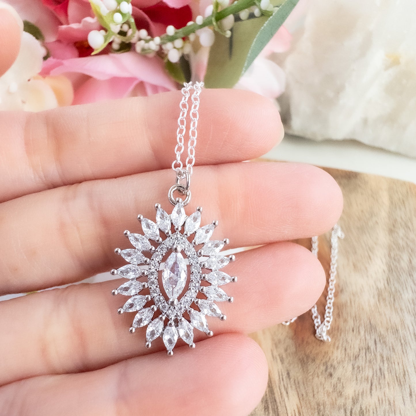 Octavia Necklace - Silver