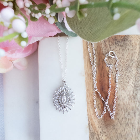 Octavia Necklace - Silver