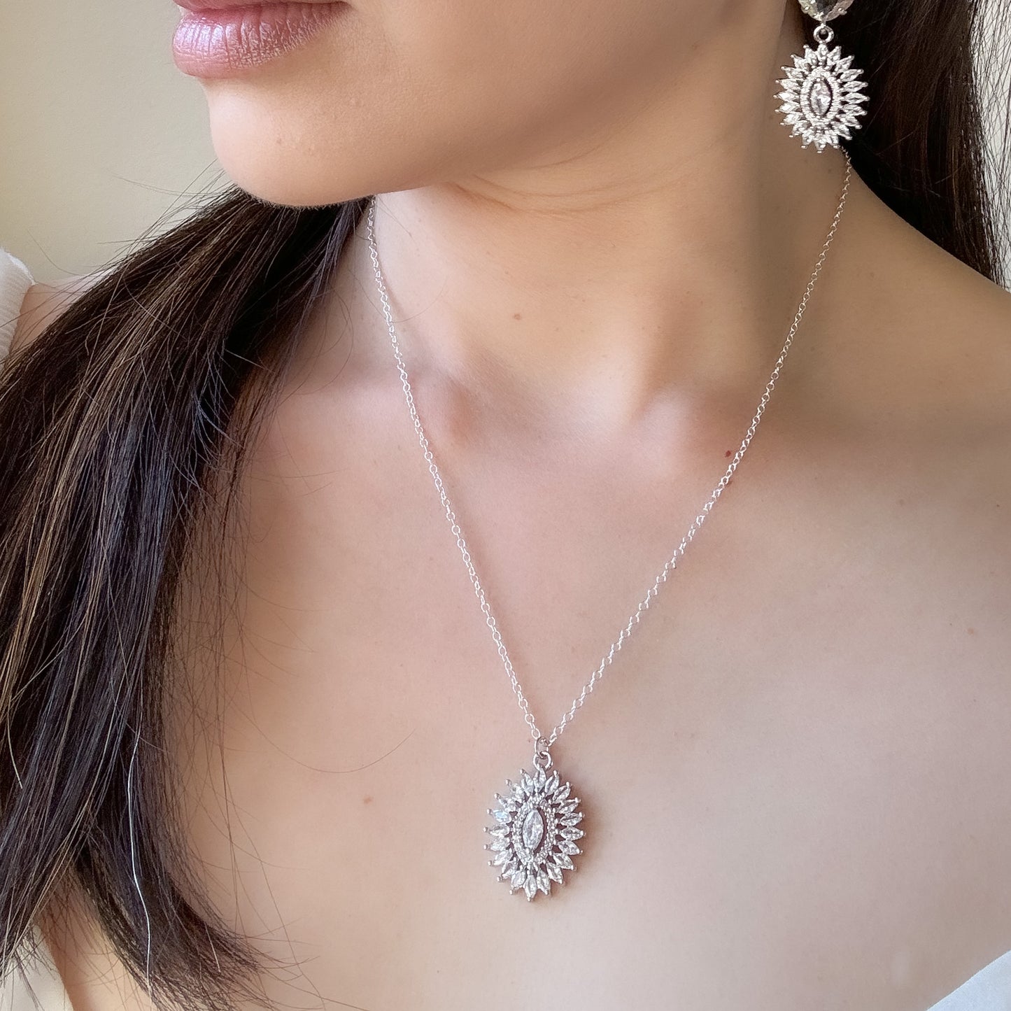 Octavia Necklace - Silver