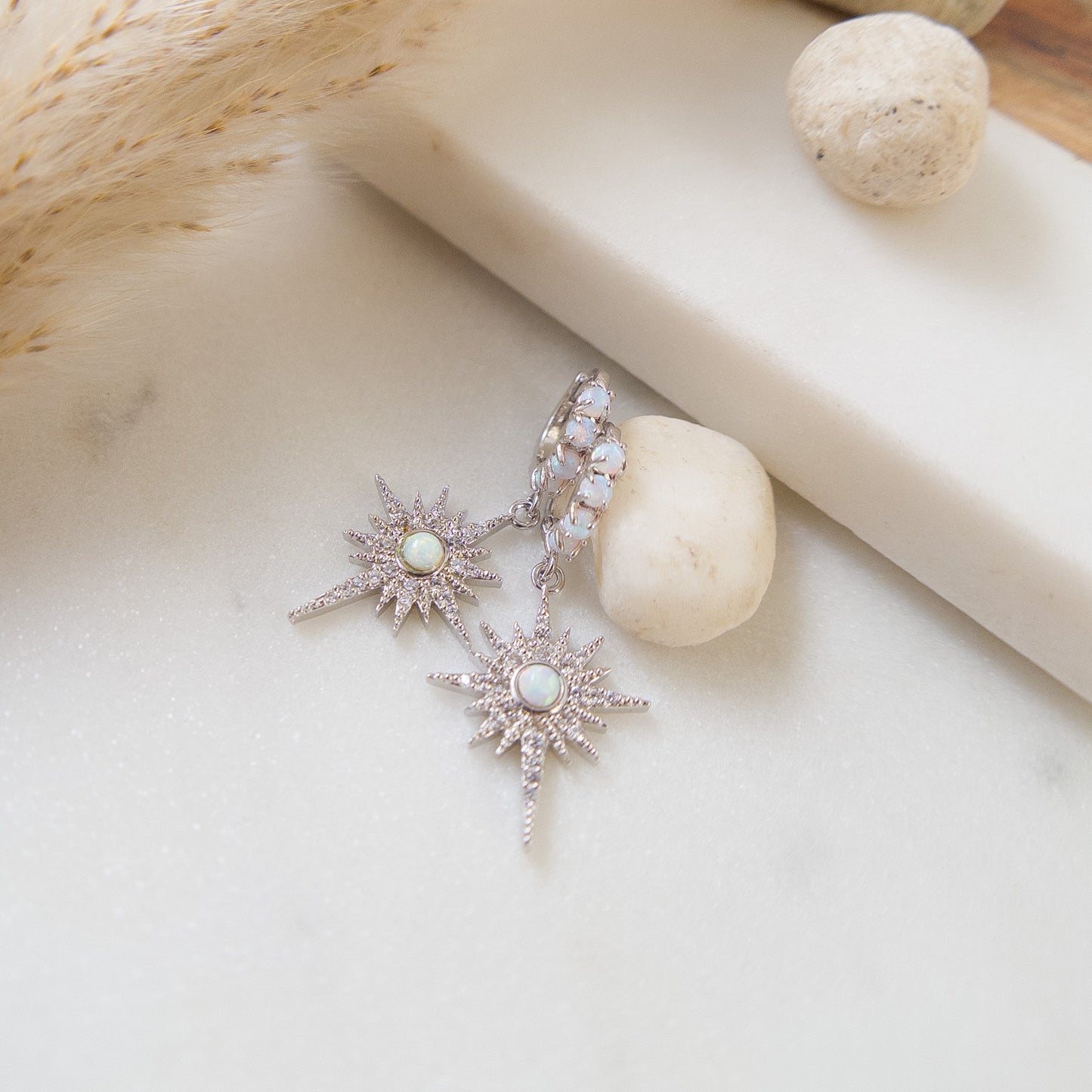 Opal Starburst Huggies