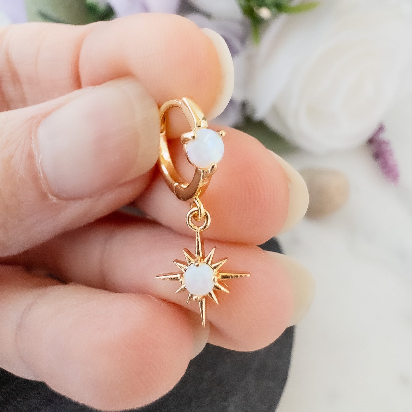 Estelle Huggie Earrings