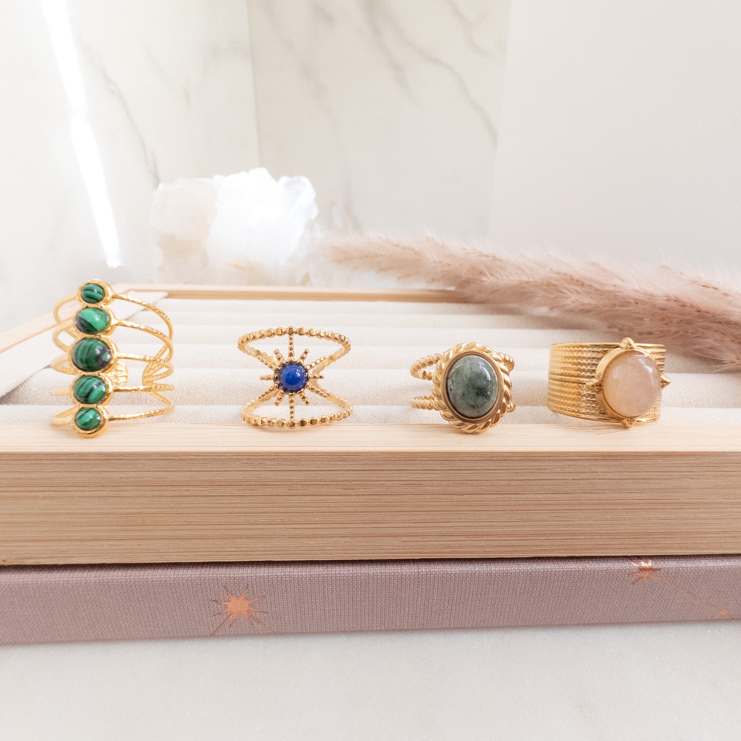 Blue Star Ring
