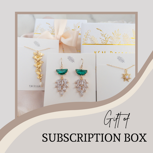 Monthly Jewelry Subscription Box Gift