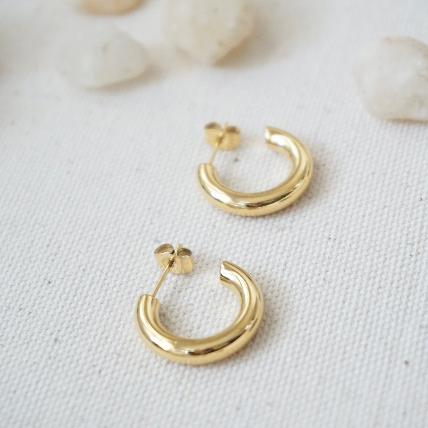 Gold Hoop Earrings