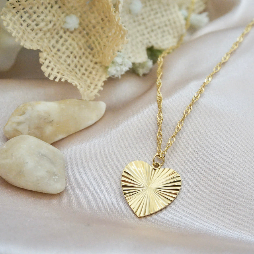 Gold Heart Necklace
