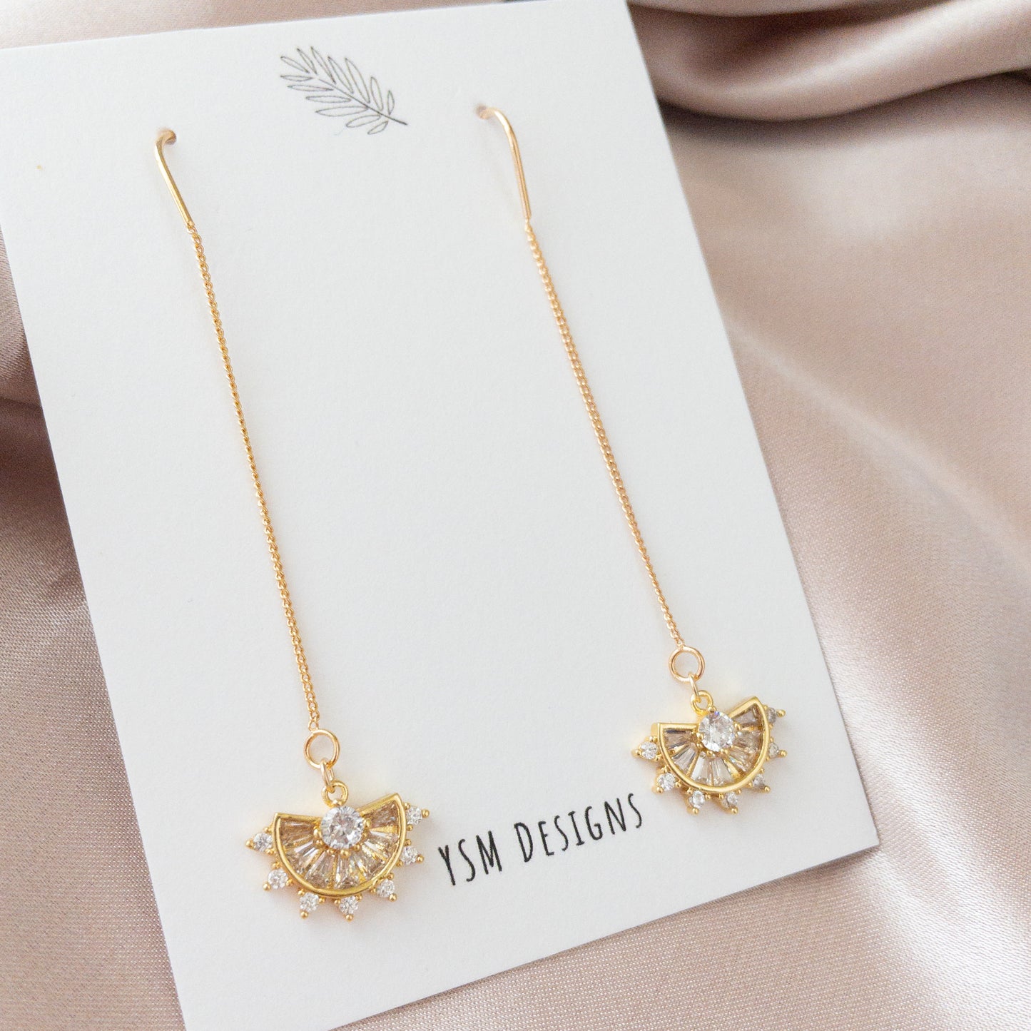 The Amelia Theader Earrings