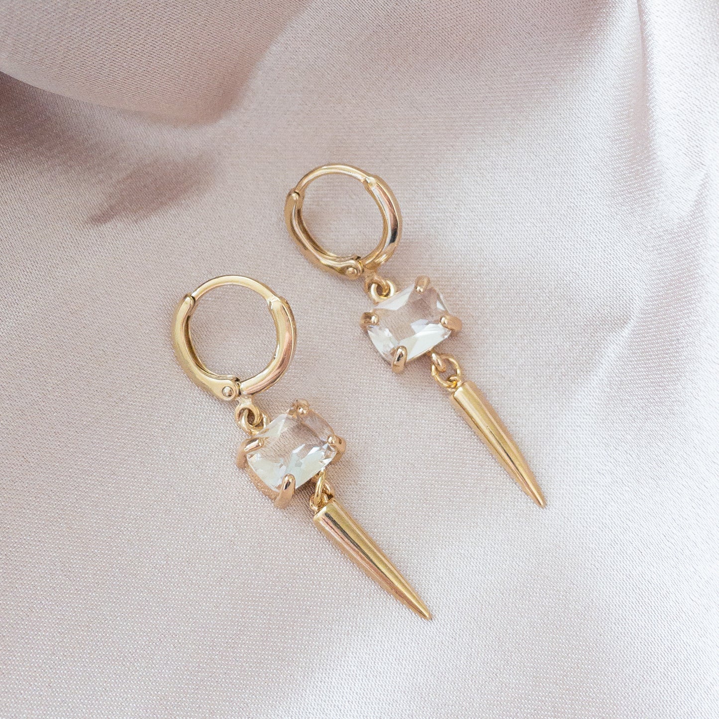 Ivy Huggie Hoop Earrings