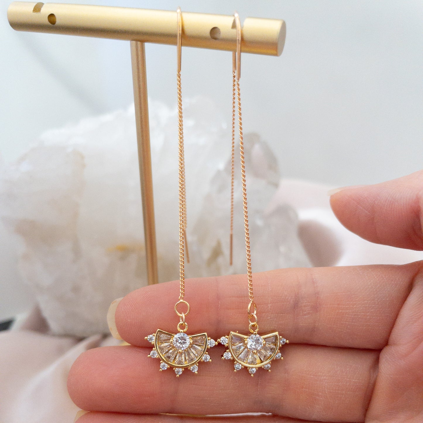 The Amelia Theader Earrings