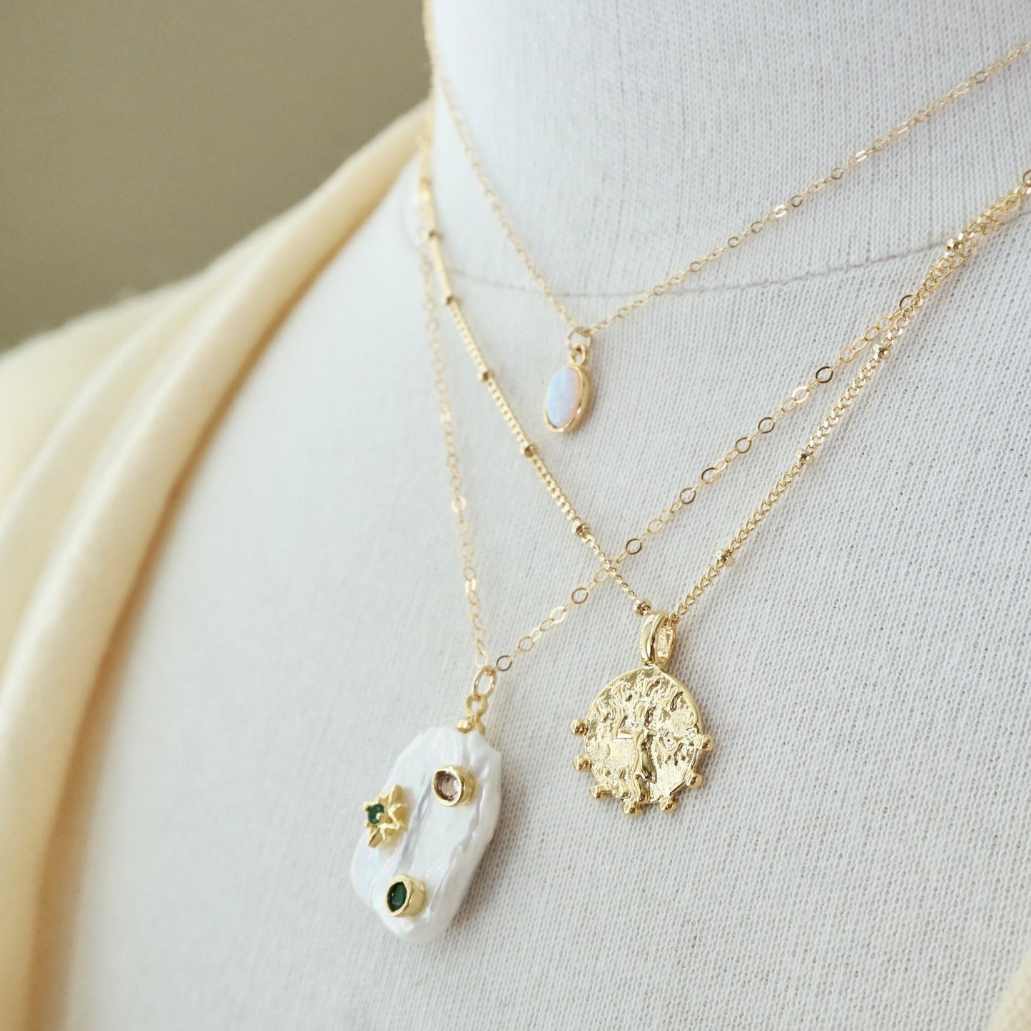 Vintage Coin Necklace