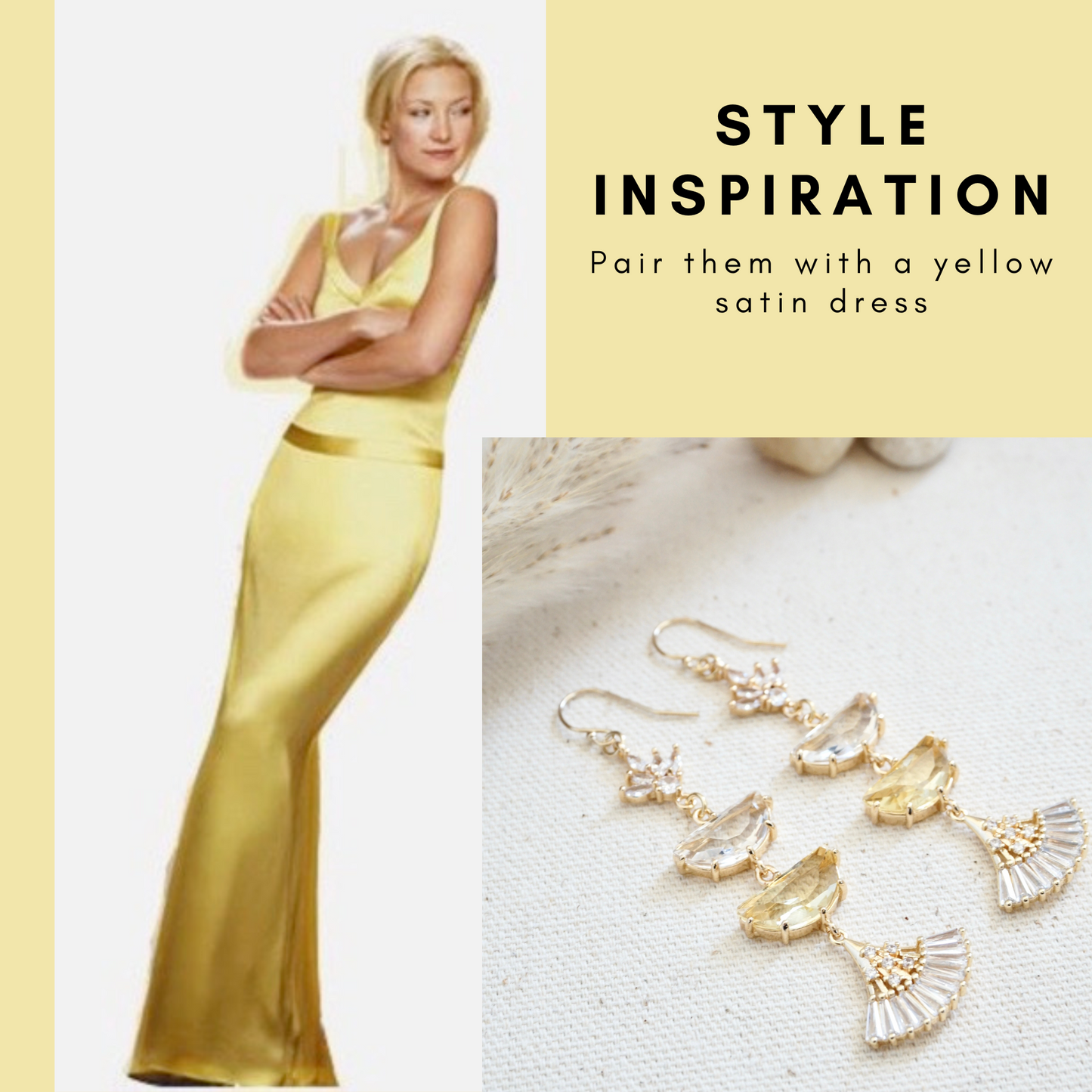 The Kate Earrings - Green