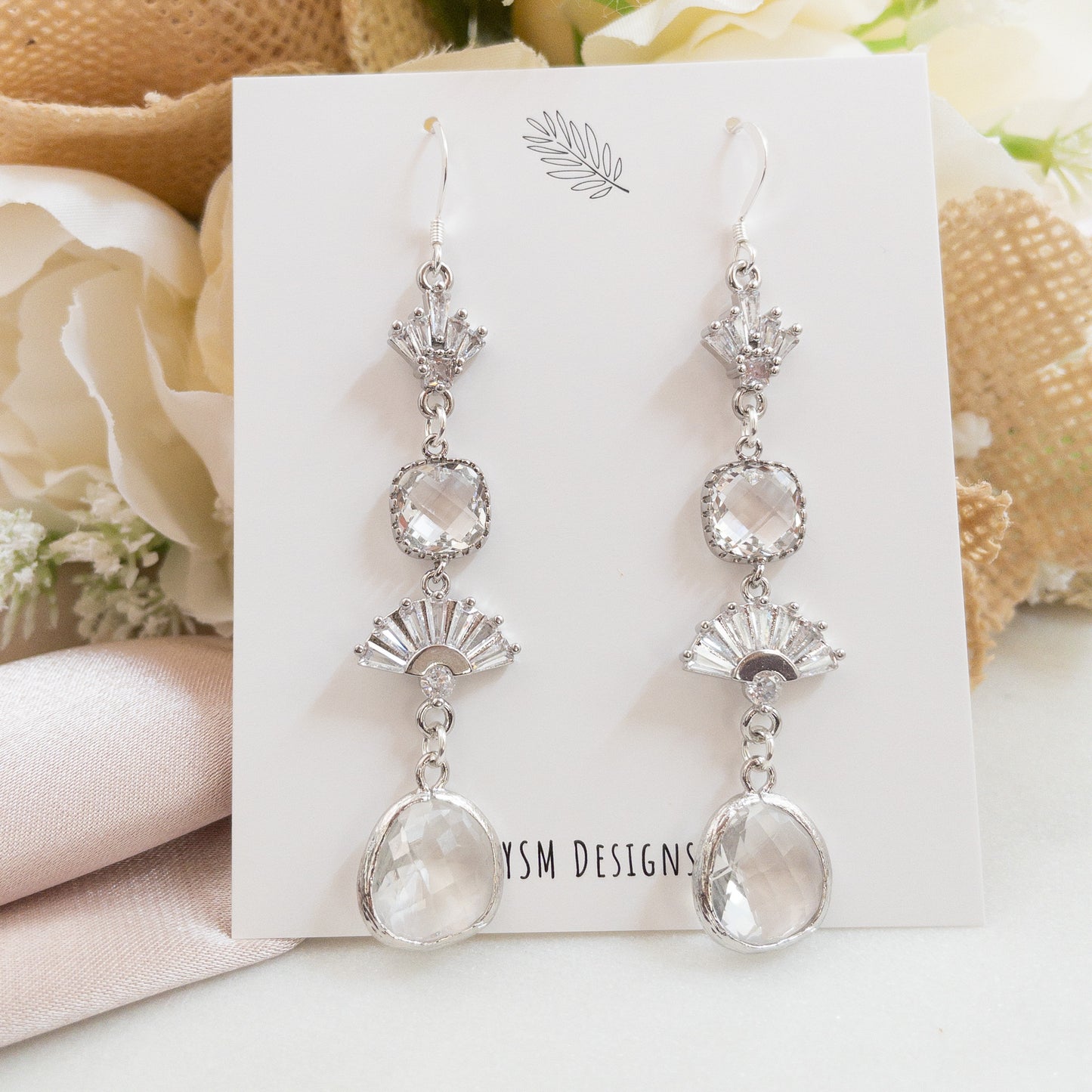 The Martha Earrings -Silver