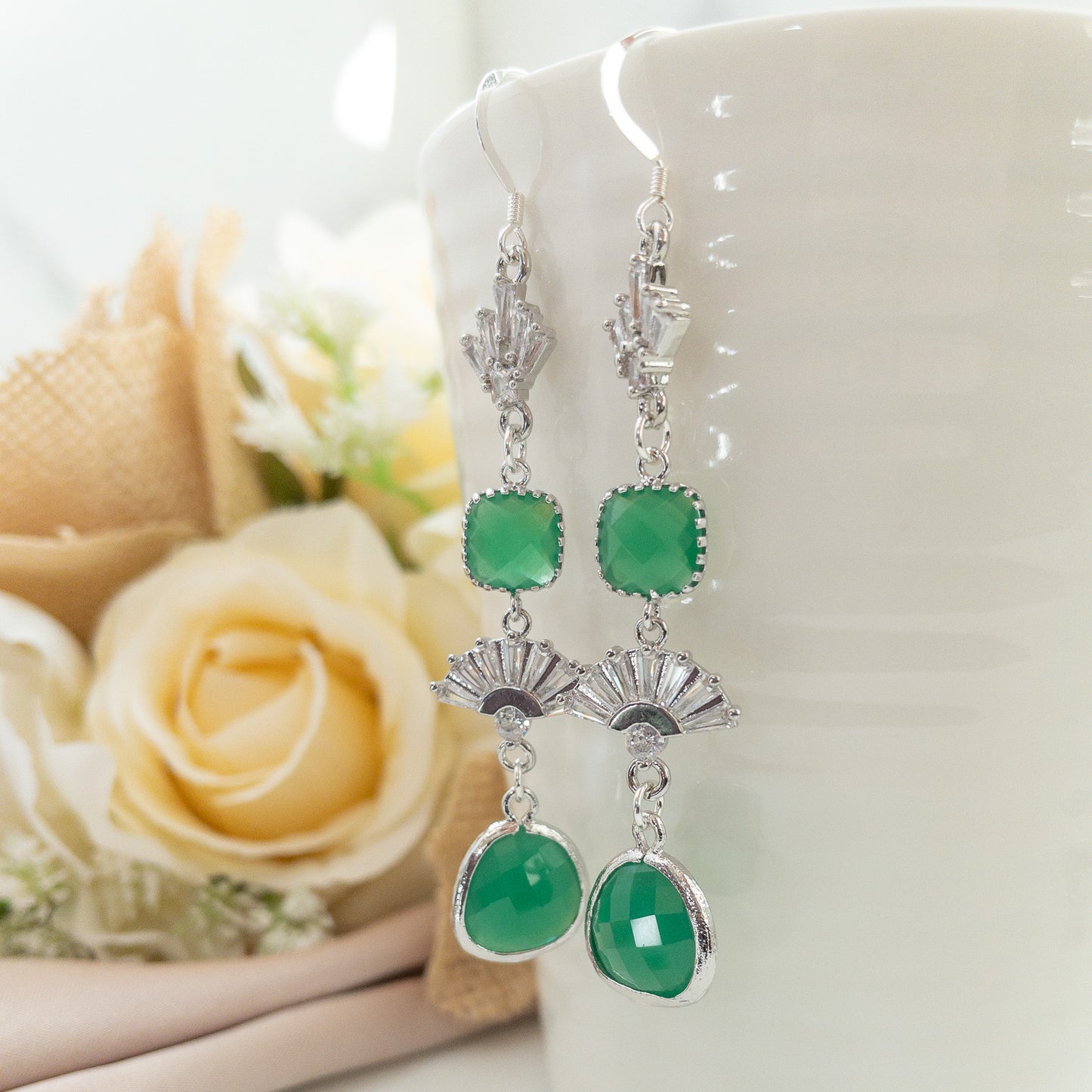The Martha Earrings -Silver