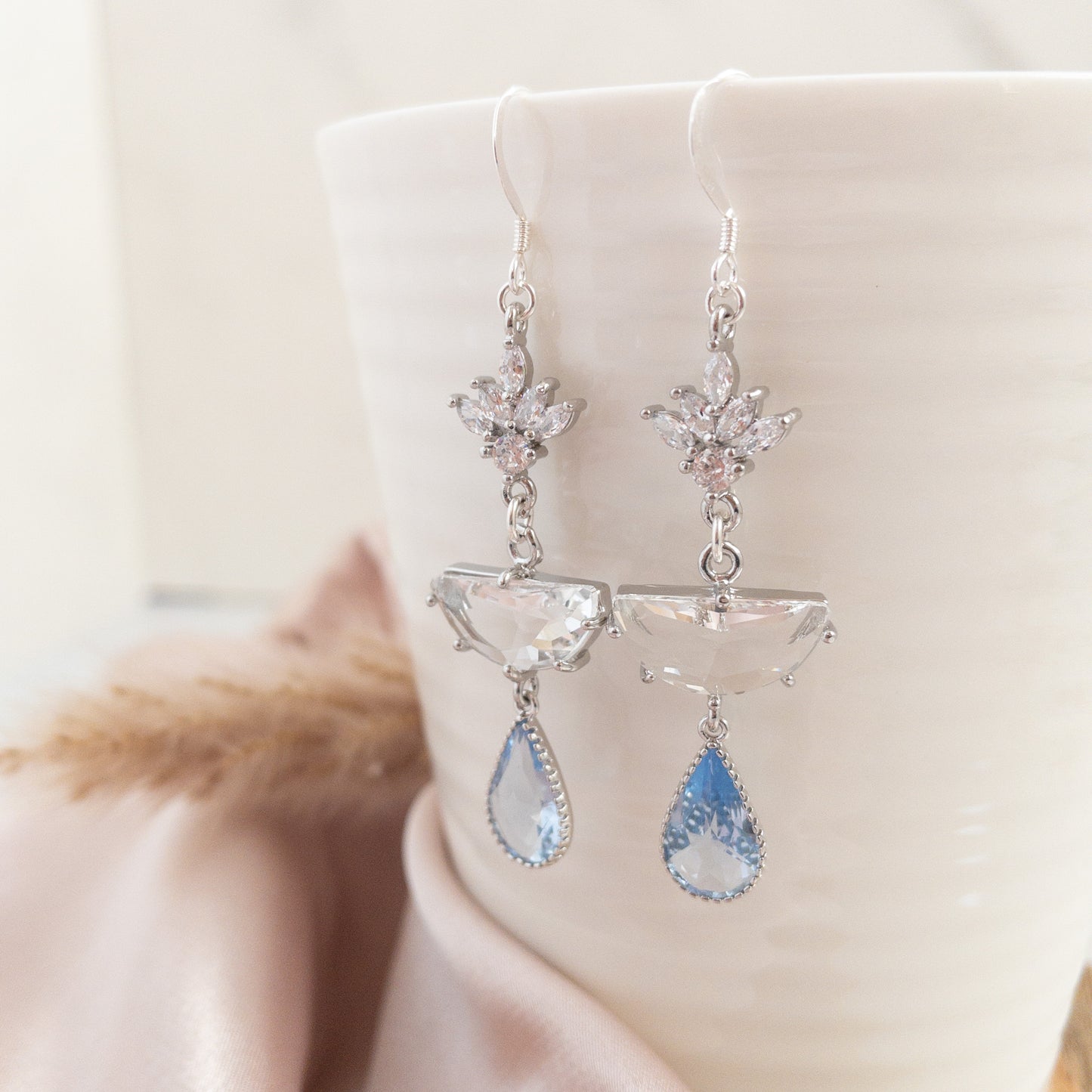 The Lillian Earrings - Silver