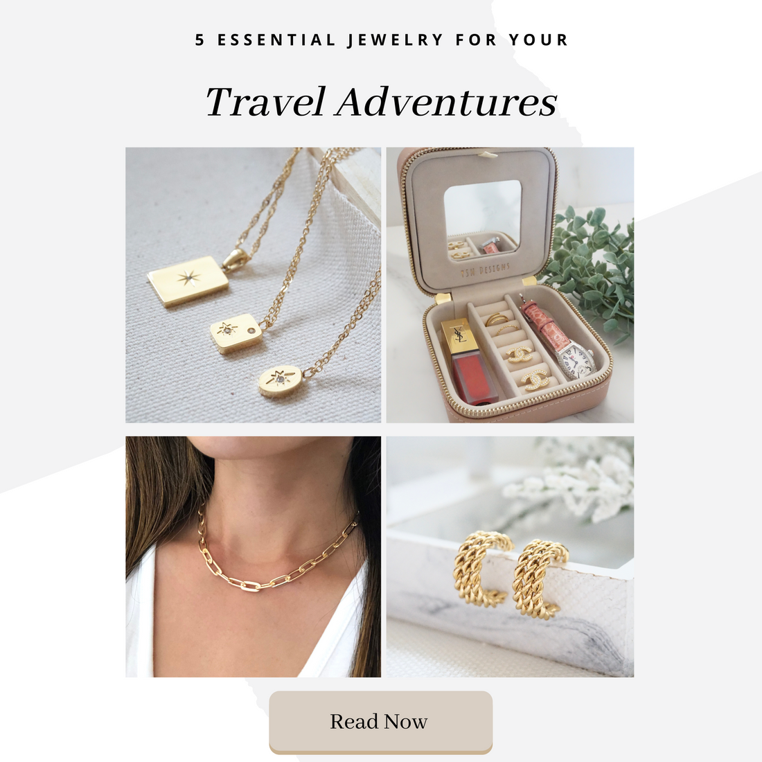 5 pieces of jewelry to take on your travel