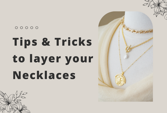 Blog about tips on layering necklaces