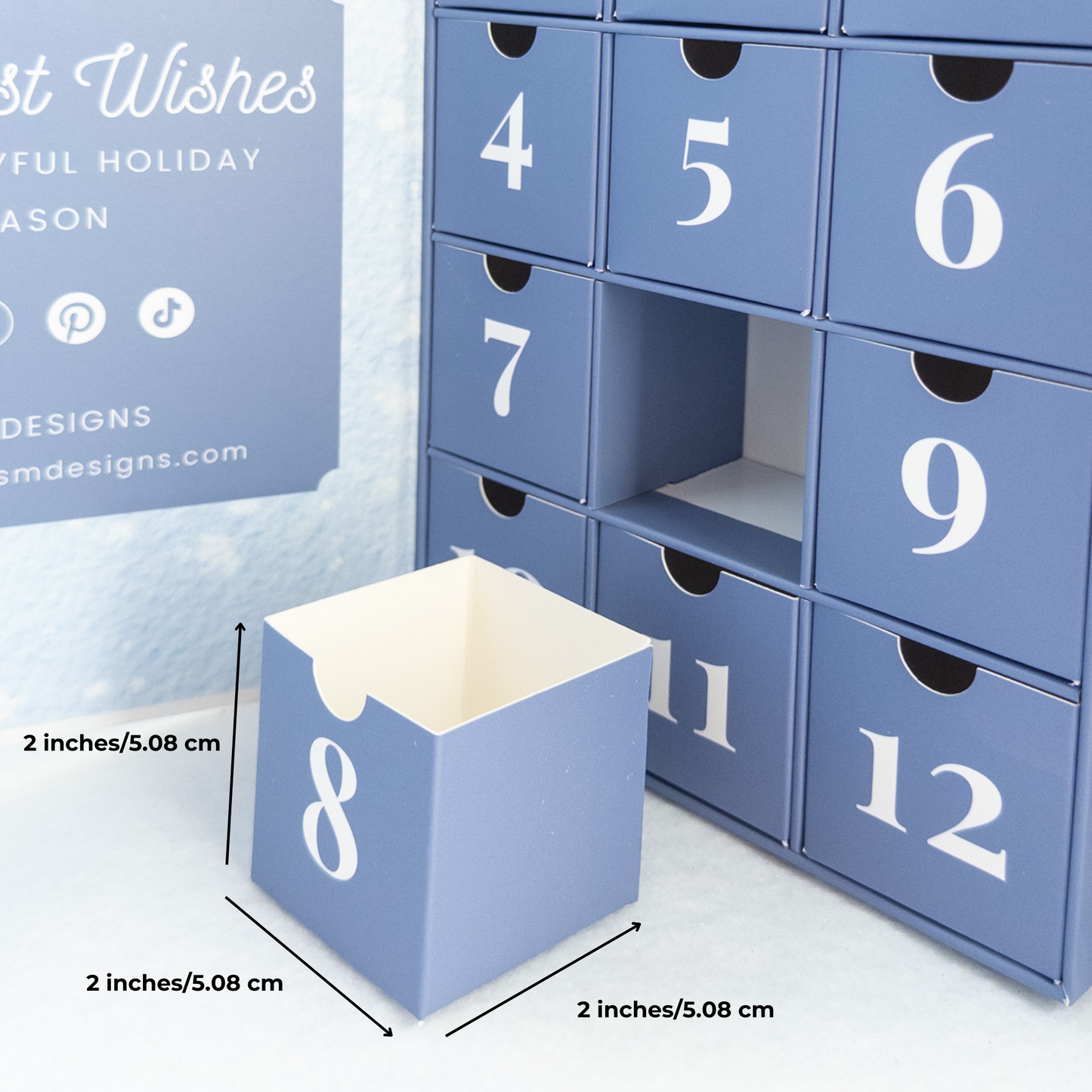 Build Your Own Advent Calendar Box (Empty)