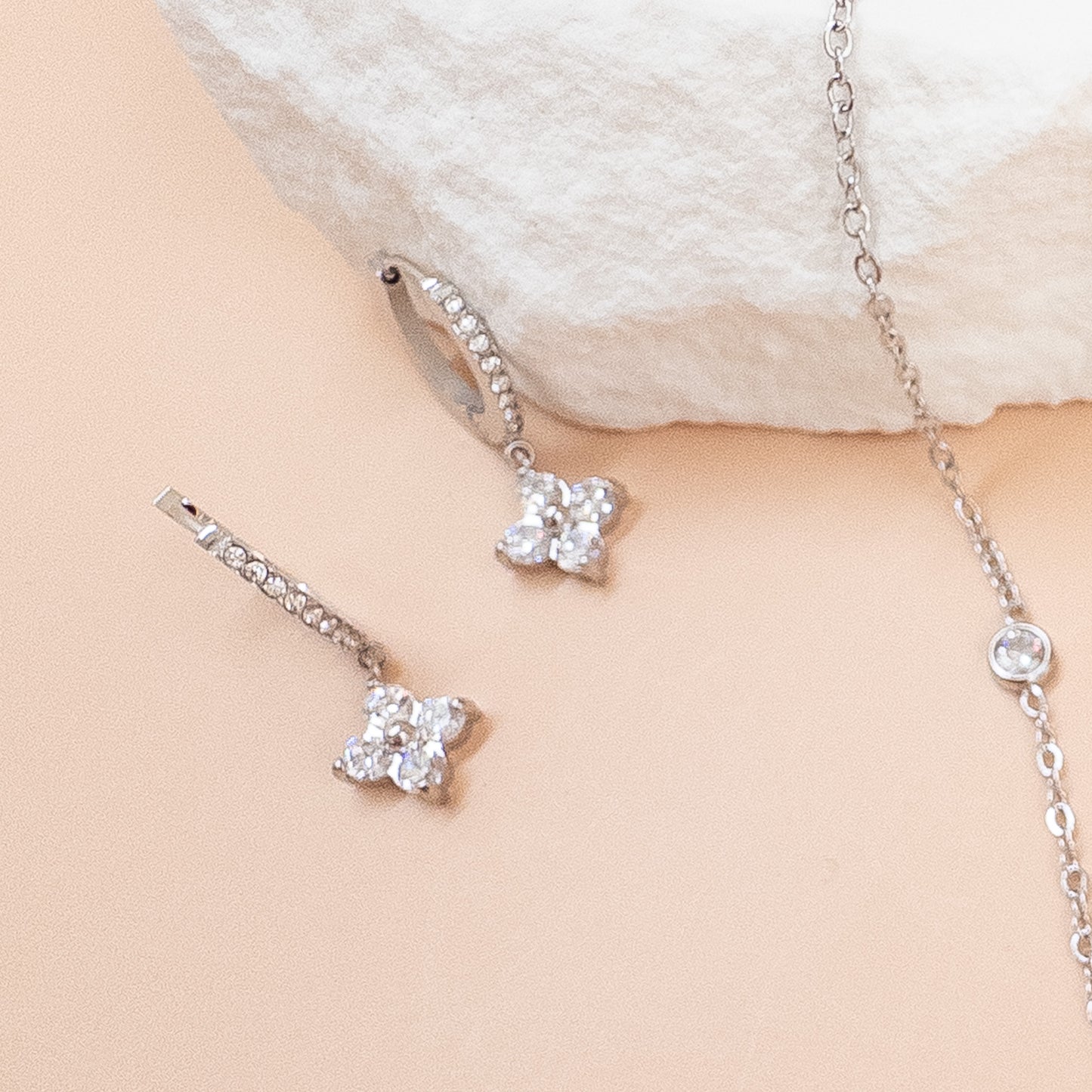 Twinkle Star Hoop Earrings