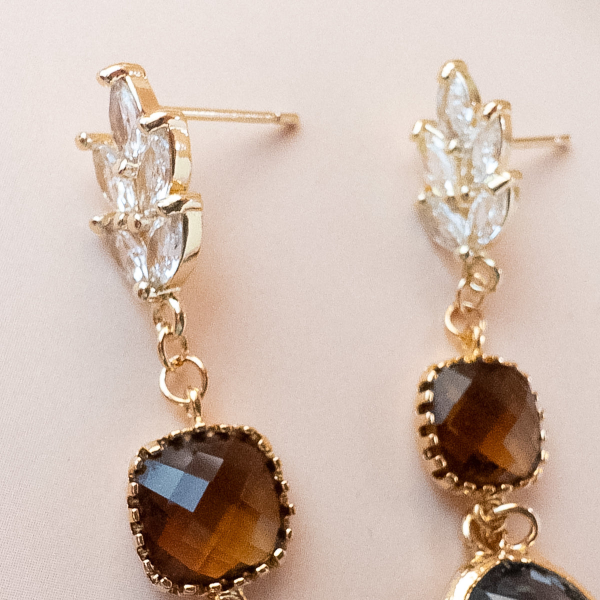Amber Earrings