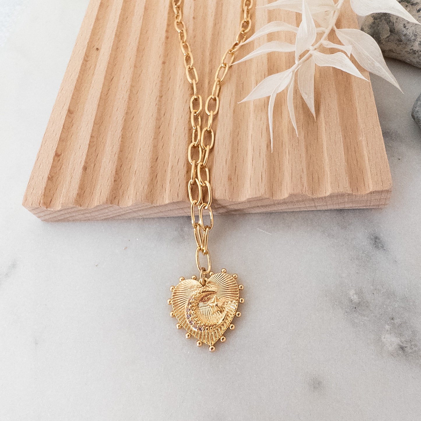 Celestial Heart Necklace