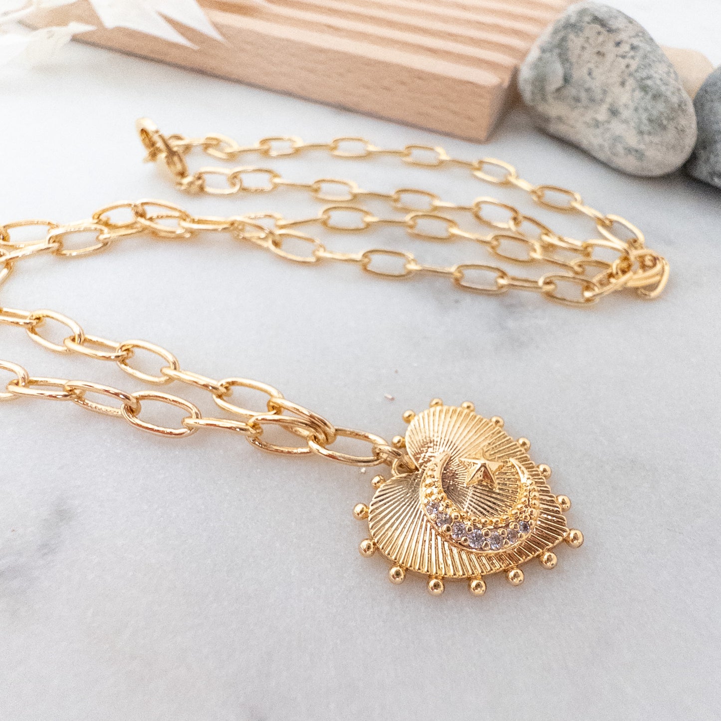 Celestial Heart Necklace