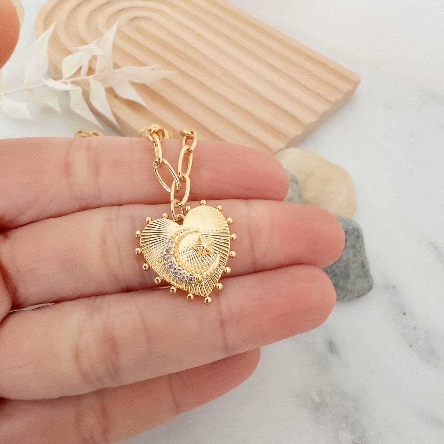 Celestial Heart Necklace