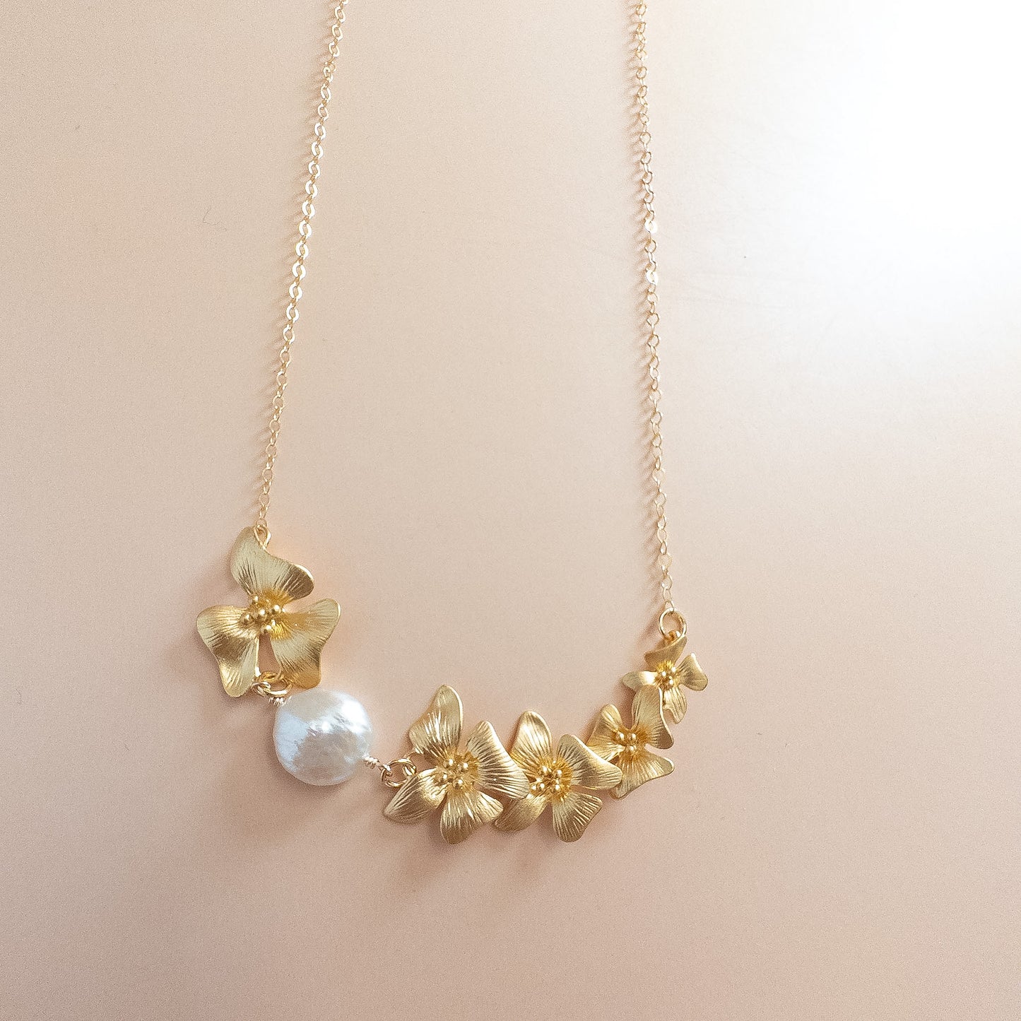Dogwood Pearl Necklace