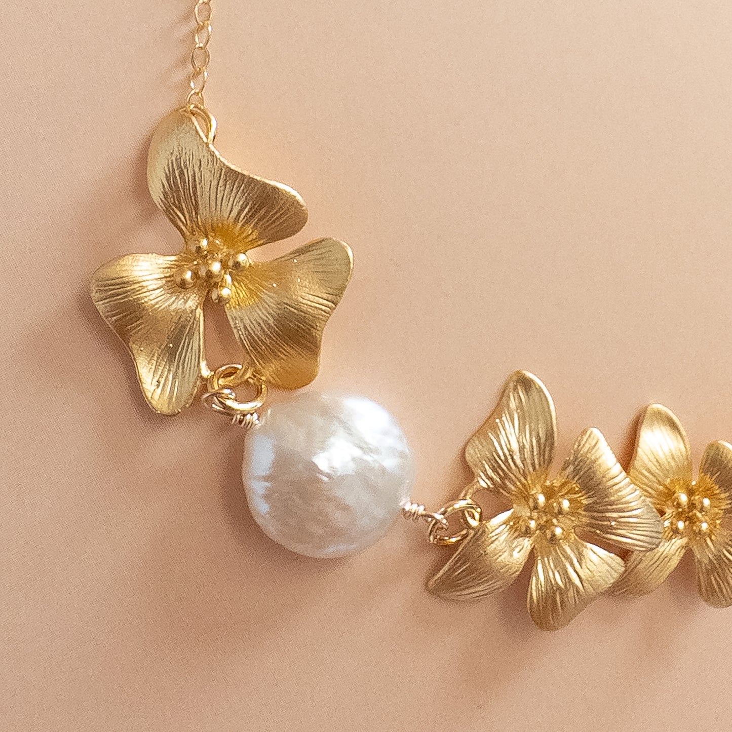 Dogwood Pearl Necklace