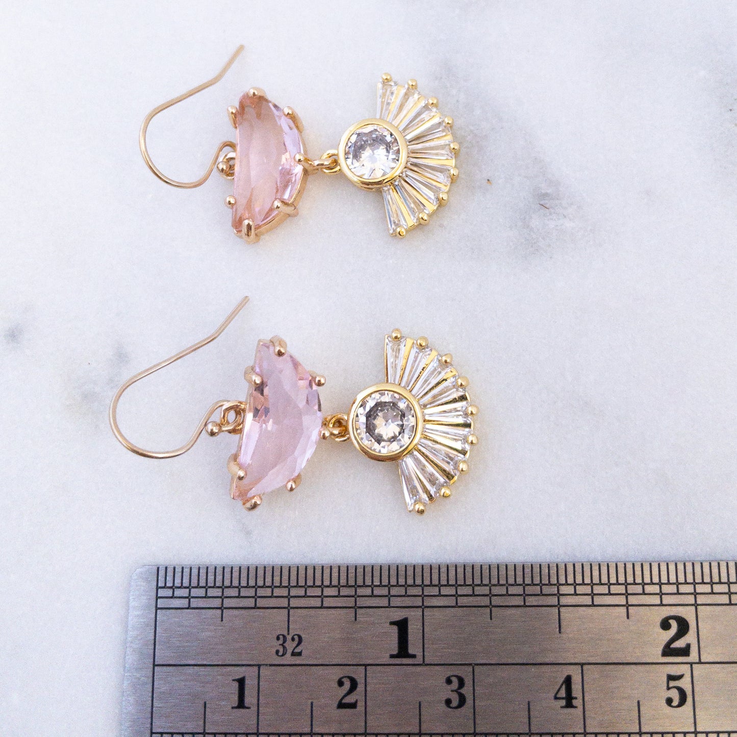 The Esme Pink Earrings