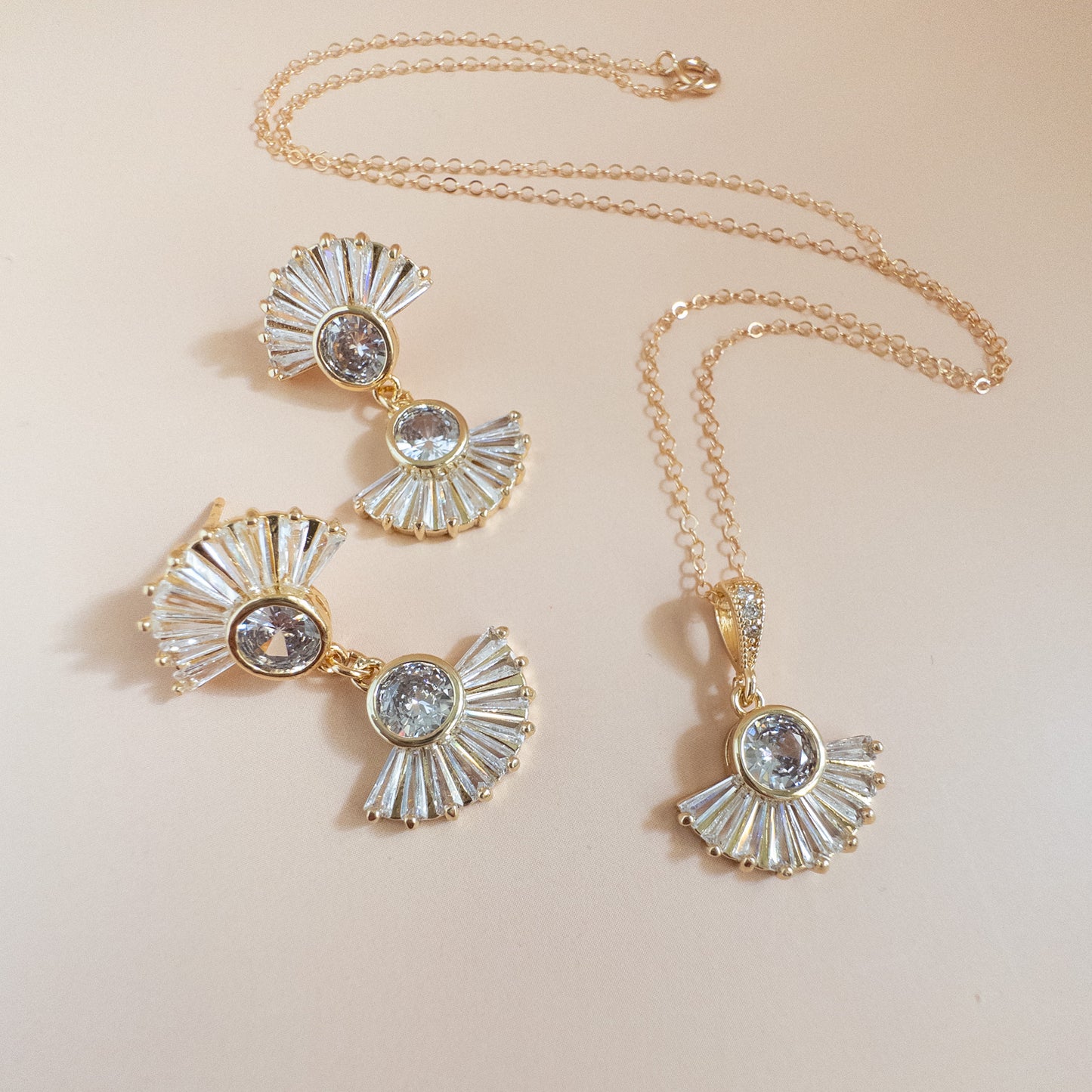 The Esme Fan Earrings