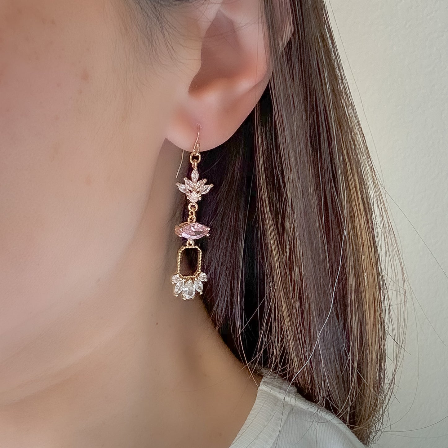 Pink Hadley Earrings