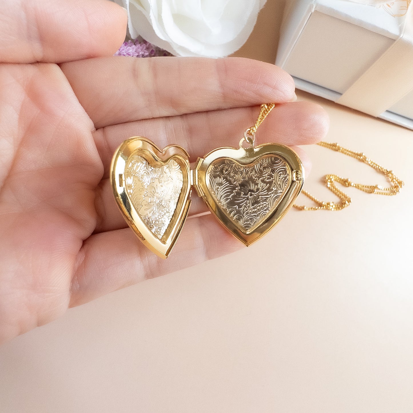 Heart Locket Necklace
