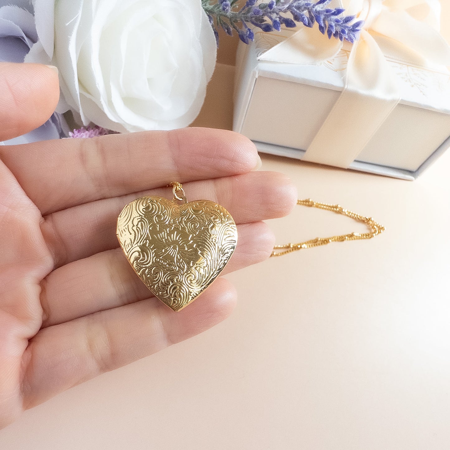 Heart Locket Necklace