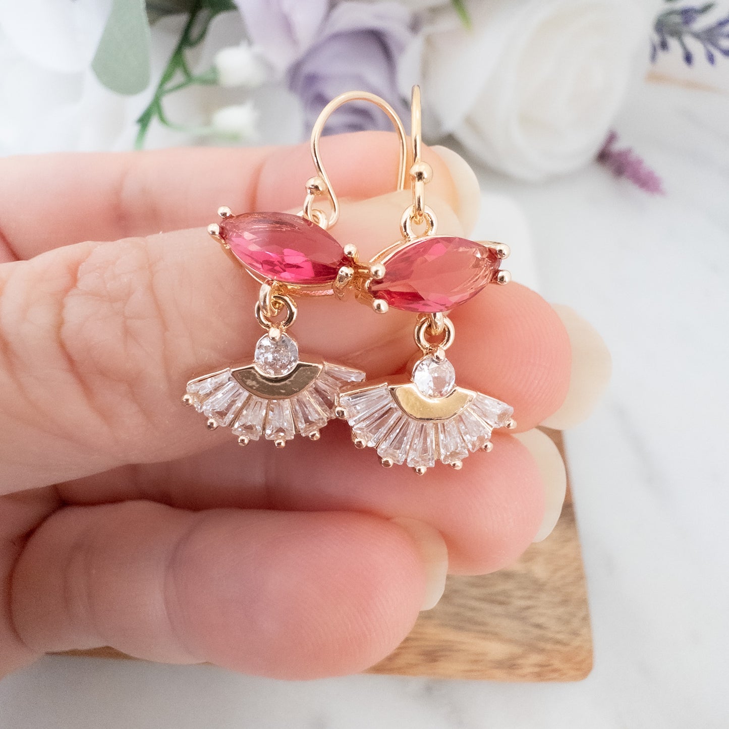 Lola Pink Earrings