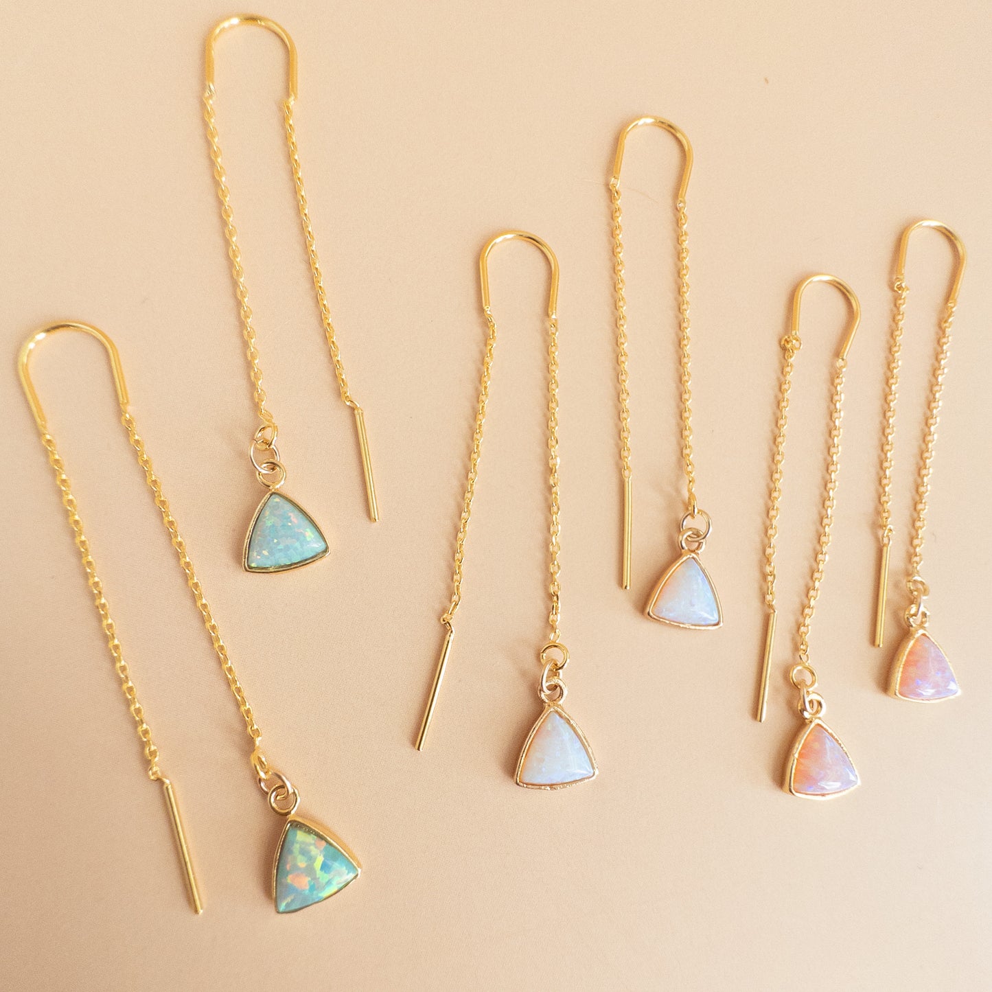 Opalite Threader Earrings