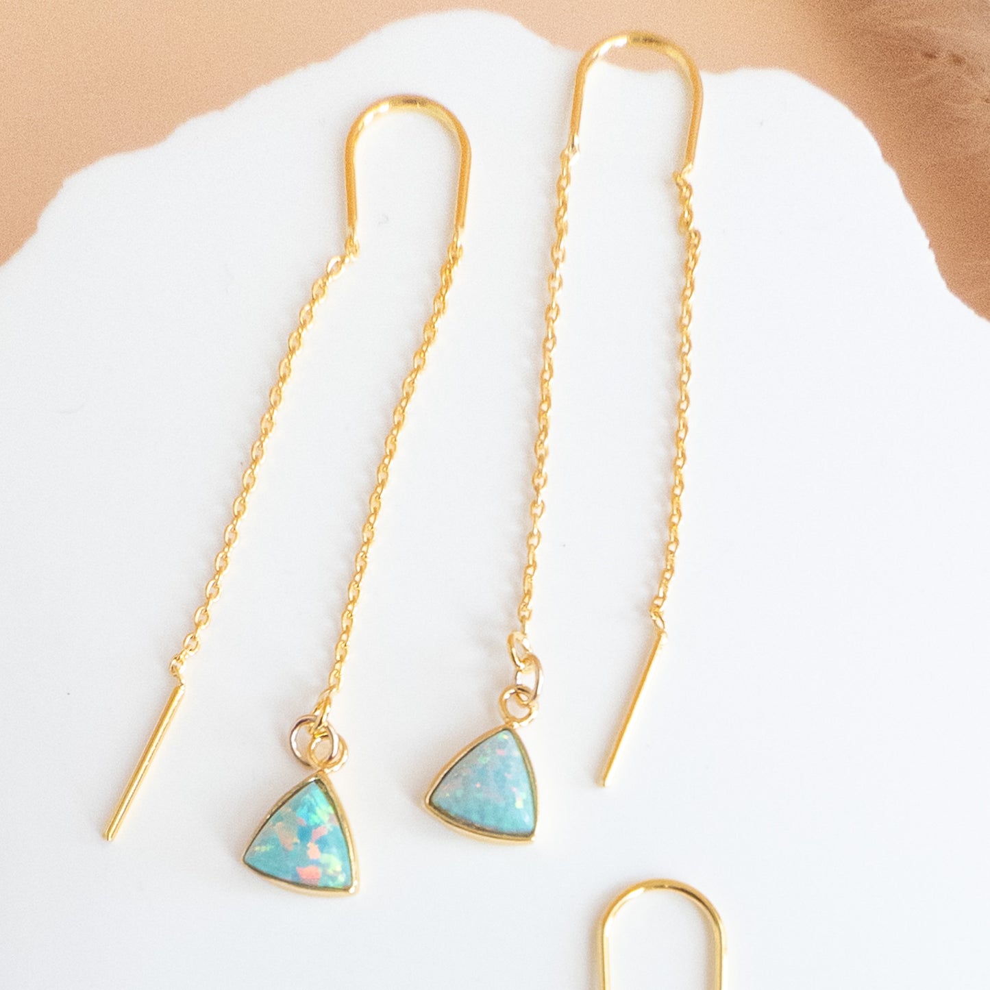 Opalite Threader Earrings